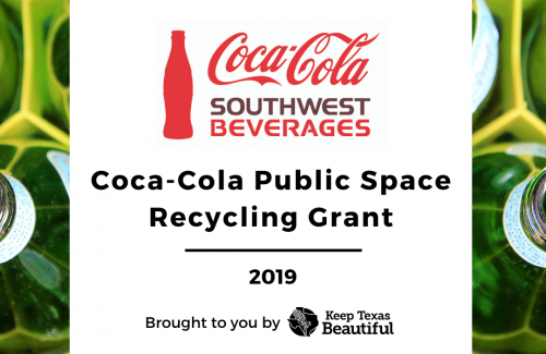 Coca Cola Public Space Recycling Grant Graphic