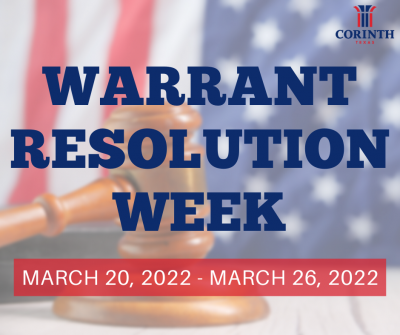 warrant resolution week
