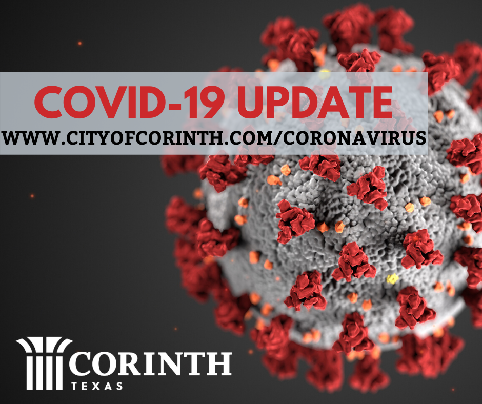 Corinth Update On Coronavirus 2019 City Of Corinth Texas