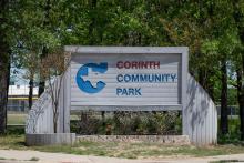 community park sign