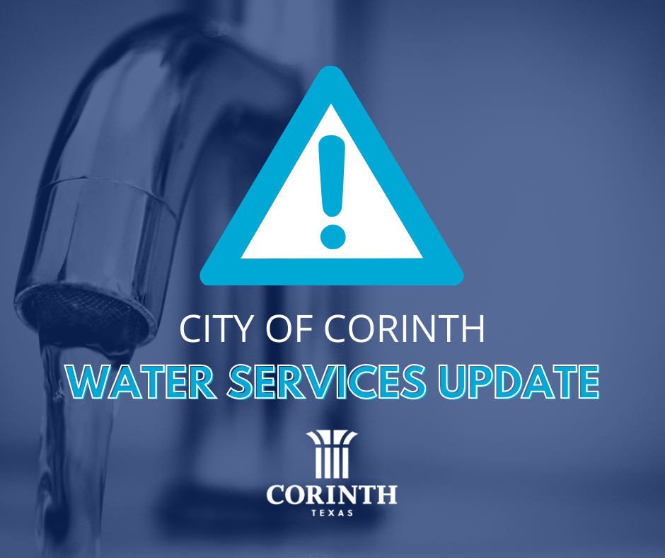 Boil Water Notice  City of Corinth Texas